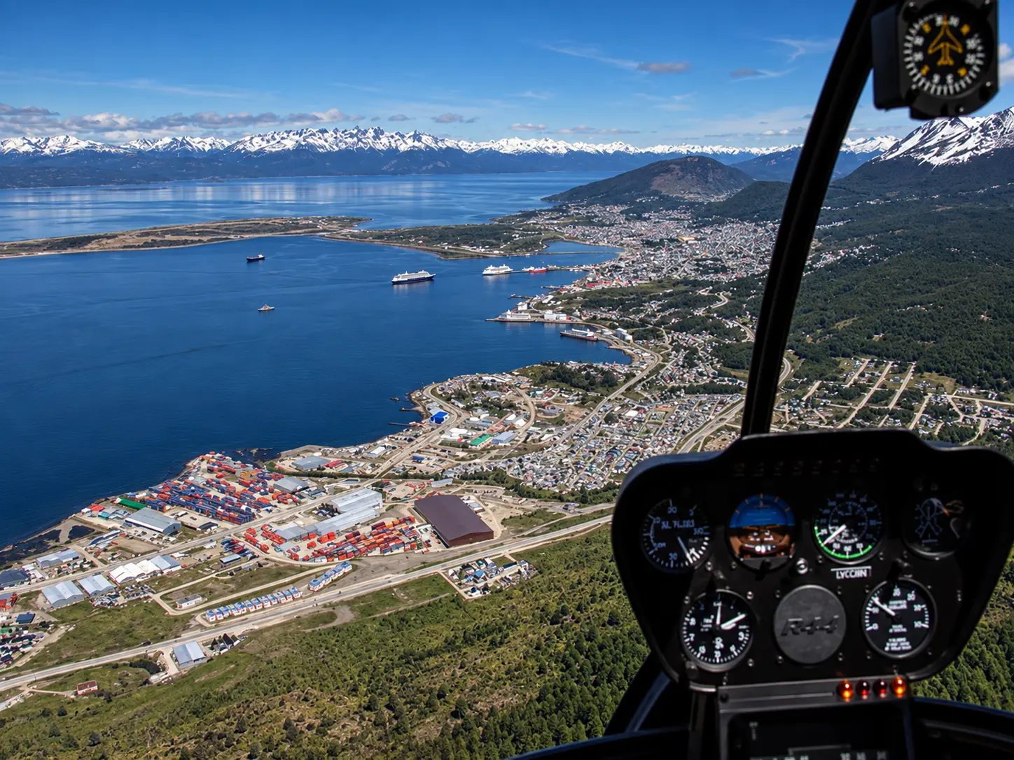 Sobrevuelo en helicóptero