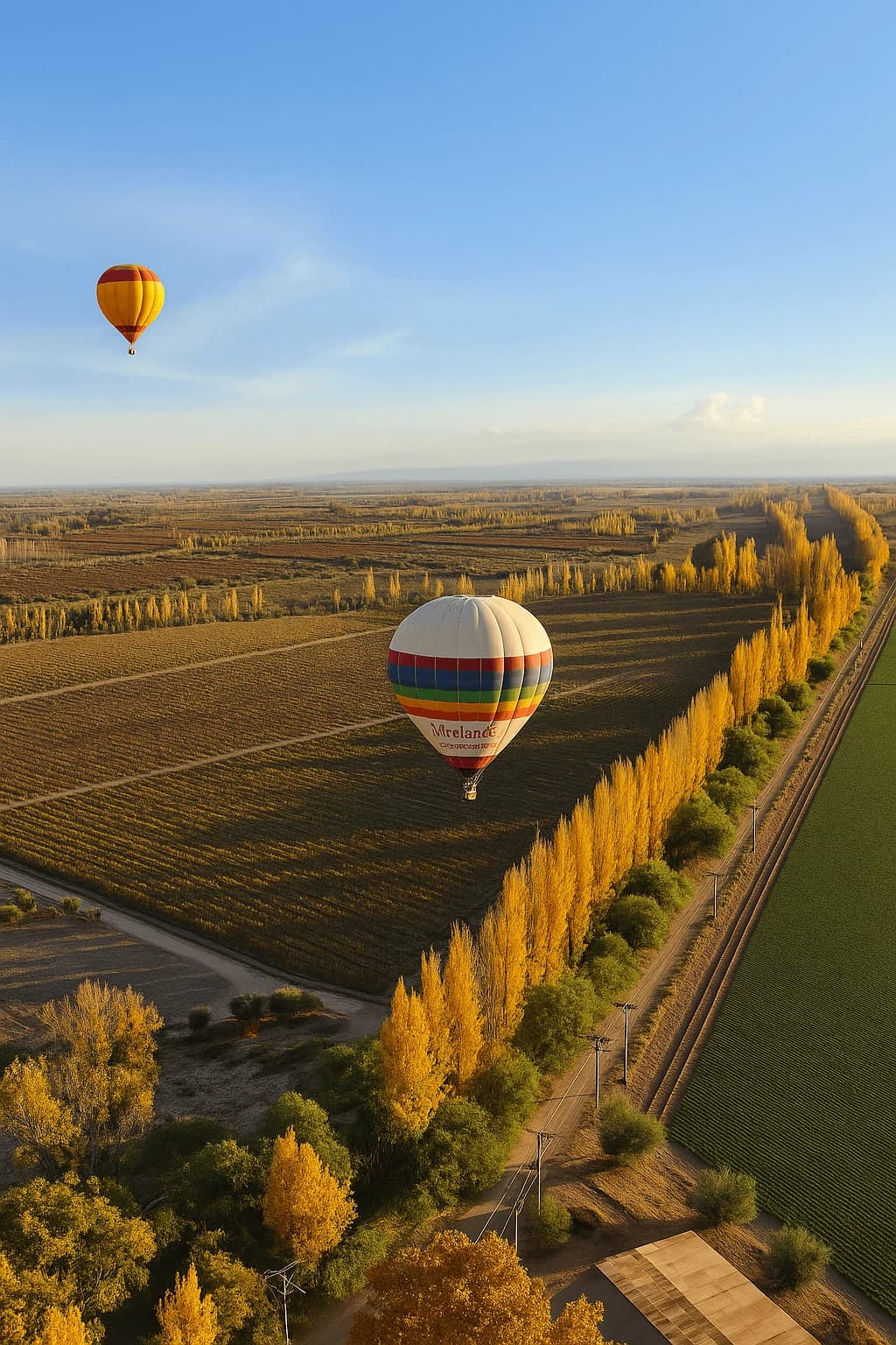 Mendoza desde el aire