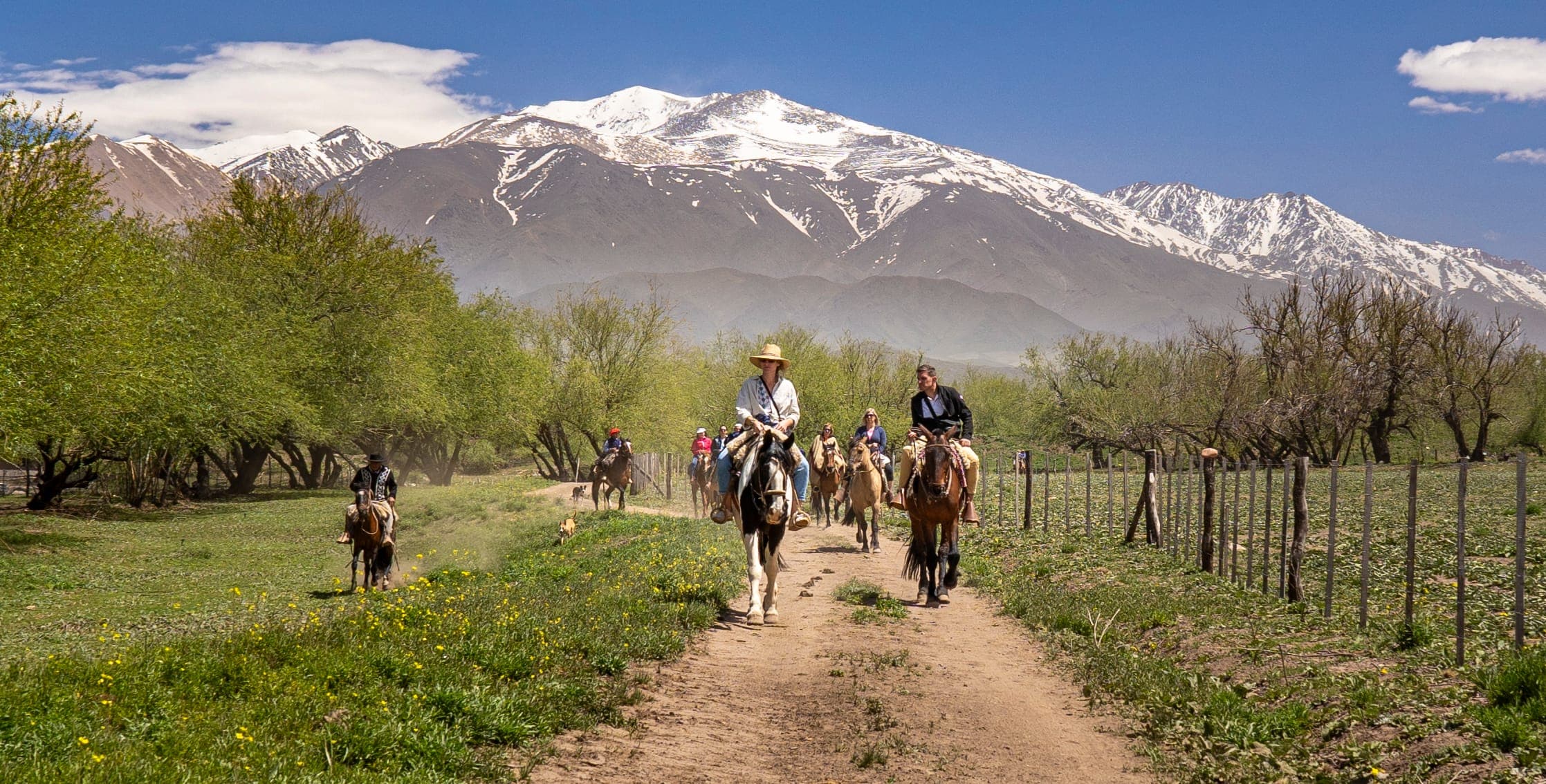 Cabalgata entre los Andes