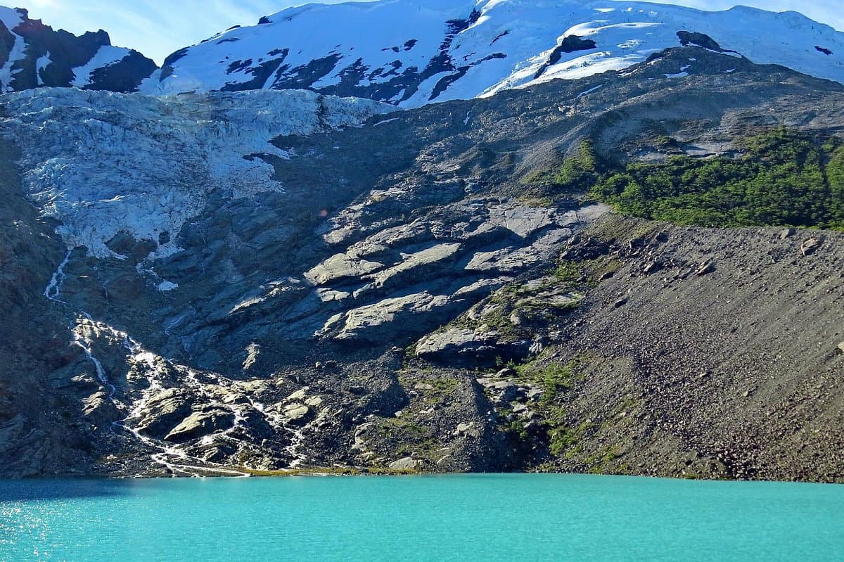 Lago del Desierto y Glaciar Huemul